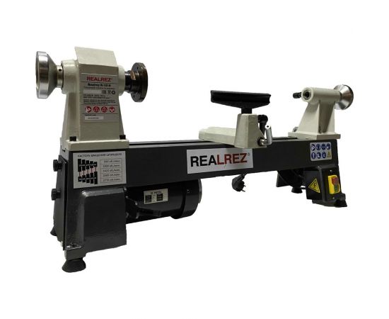 Токарный станок по дереву REALREZ R-1018 370 В REZ-R-1018 370 W – изображение 6