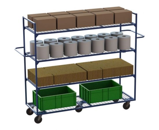 Тележка для консолидации НОВА СКЛАД OZ11 4631169202606 – изображение 2