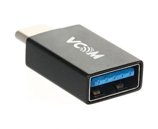 Переходник OTG VCOM USB 3.1 Type-C - USB 3.0 A f, металлический корпус CA431M – изображение 3