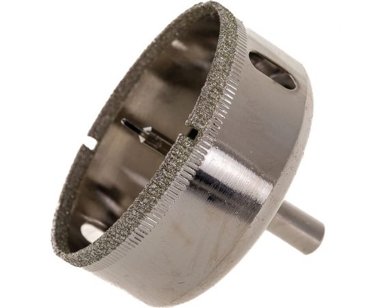 Коронка с центрирующим сверлом по стеклу и керамике (70х55 мм) Vertextools 336-70-55 – изображение 4