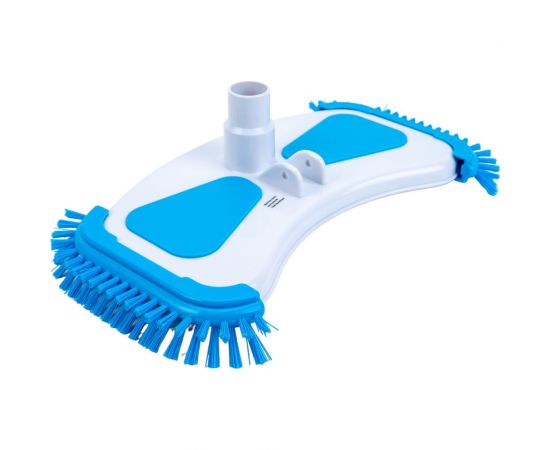 Щётка для донного пылесоса Chemoform овальная, с боковыми щетинками, зажим, синяя 2500031C / 502010507 – изображение 6