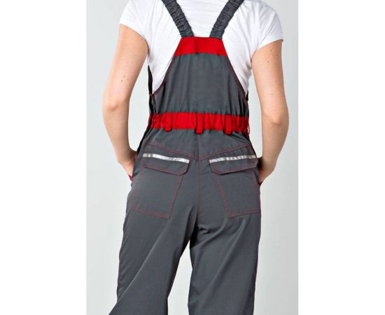 Женский полукомбинезон iForm ХАЙ-ТЕК серый/красный/черный Ком 663/ 96/170 – изображение 3