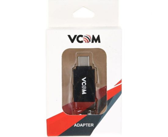 Переходник OTG VCOM USB 3.1 Type-C - USB 3.0 A f, металлический корпус CA431M – изображение 2