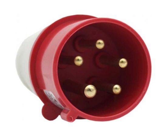 Переносная вилка ANDELI AM-025 32A 380В~415В 3P+N+E IP44 ADL13-006 – изображение 2