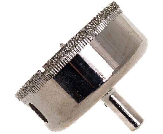 Коронка с центрирующим сверлом по стеклу и керамике (70х55 мм) Vertextools 336-70-55 – изображение 3