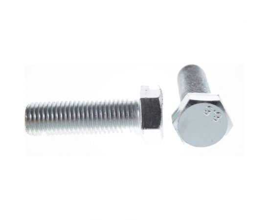 Болт с шестигранной головкой Метизный двор 24x80, DIN 933, 10 шт 4690441036094 – изображение 3