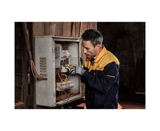 Комбинированные плоскогубцы DELI DL2006 160мм, CrV, двухкомпонентная рукоять 98444 – изображение 4