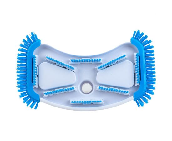 Щётка для донного пылесоса Chemoform овальная, с боковыми щетинками, зажим, синяя 2500031C / 502010507 – изображение 4