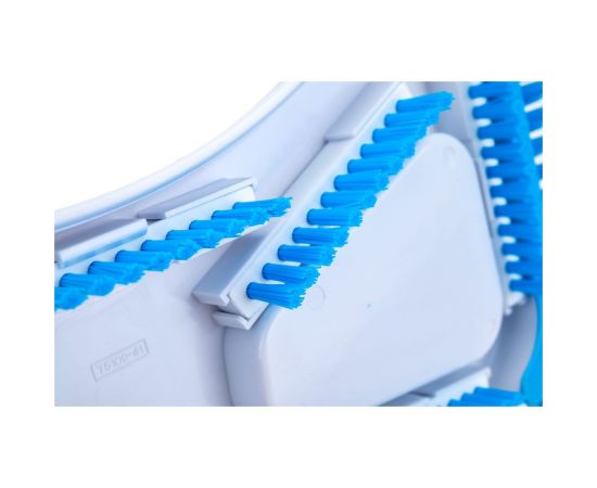 Щётка для донного пылесоса Chemoform овальная, с боковыми щетинками, зажим, синяя 2500031C / 502010507 – изображение 3
