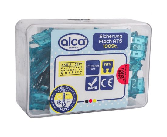 Флажковые предохранители Alca 15 А, 100 шт. 692000 – изображение 2