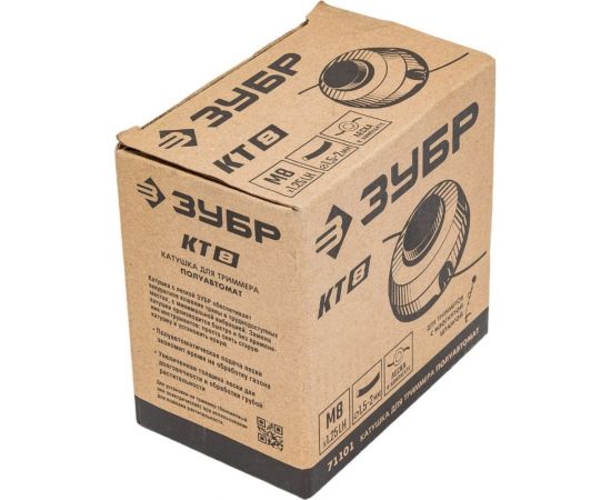 Катушка для триммера ЗУБР КТ-8 М8x1.25LH 71101 – изображение 2