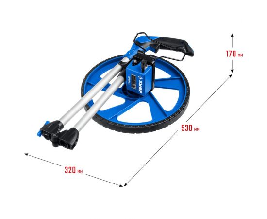 Измерительное колесо ЗУБР 9999 м 34880 – изображение 6