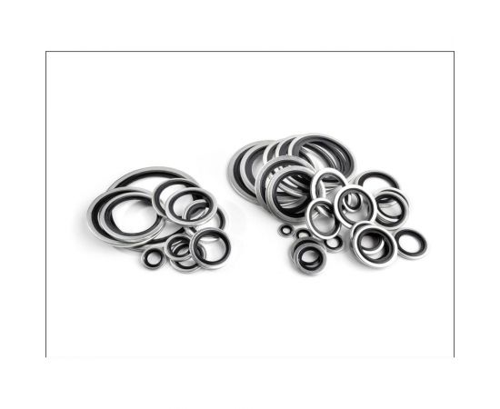 Резинометаллическое кольцо Цема-Беаринг NBR 1/4"" 13,74х20,57х2 (20 шт.) USIT982120 – изображение 3