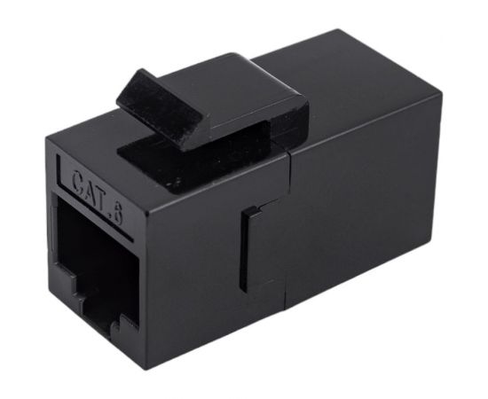 Проходной неэкранированный адаптер формата Keystone Cabeus RJ45-RJ45 (8p8c), категория 6, CA-KJ-8p8c-C6 