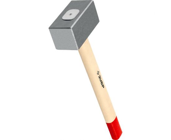 Кованая кувалда ЗУБР 4 кг, деревянная рукоятка, 550 мм 20112-4 