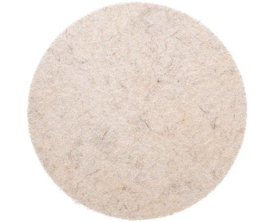 Диск войлочный на липучке Normal СЕРЫЙ (125х6 мм) SKRAB 35560 