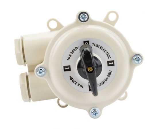 Пакетный выключатель TDM ПВ2-16 2П 16А 220В IP56 SQ0723-0006 