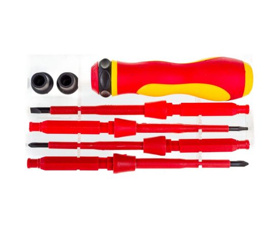 Набор диэлектрических отверток DEKO 14 в 1 HT8 065-0602 