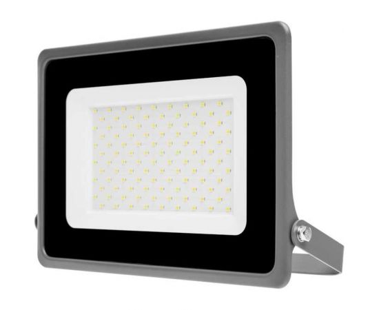 Светодиодный прожектор Wolta 100Вт 6500К Холодный белый свет, IP65, 9000Лм , серый WFL-100W/07 