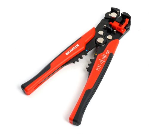 Автоматический многофункциональный инструмент для зачистки кабеля (стриппер) STEKKER wsc-001 0.2-6 мм 39775 