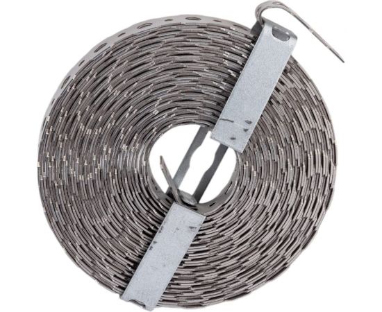 Перфорированная лента VORMANN 16x0,9 мм, 10 м, нержавеющая сталь 011403016 – изображение 4