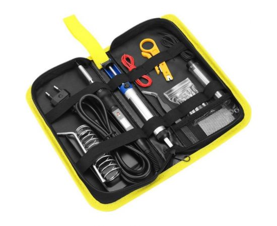 Цифровой паяльник DEKO SI10 80Вт/220В в кейсе + набор аксессуаров, 12 шт 065-0400 – изображение 5