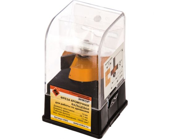 Фреза кромочная фальцевая (38,1х13х64 мм; хвостовик 12 мм) Энкор 9303 – изображение 2