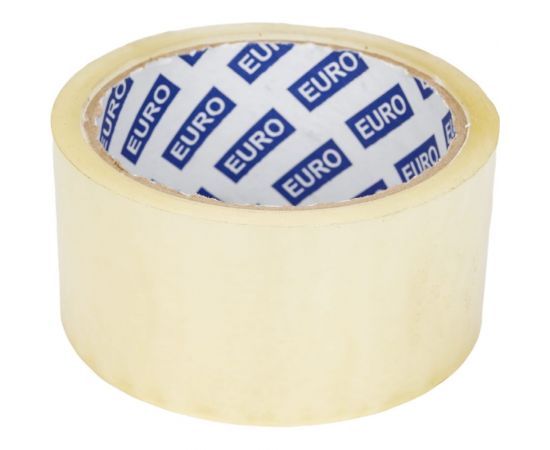 Прозрачная клейкая лента EUROHOUSE ЕВРО 48 мм, 50 м 14224 – изображение 3