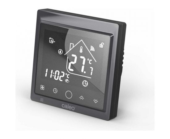 Терморегулятор CALEO с936 wi-fi black lux встраиваемый, цифровой, программируемый, 3,5 квт 0К-00000740 – изображение 3
