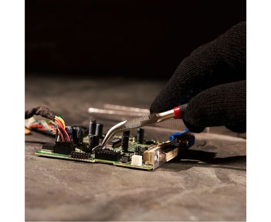 Изогнутые мини тонкогубцы REXANT 120 мм 12-4603 – изображение 9