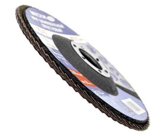 Круг шлифовальный лепестковый (125х22.2 мм, P240, КЛТ2) 61004 МЕГЕОН к0000038841 – изображение 8