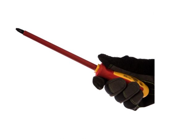 Крестовая диэлектрическая отвертка PH3х175мм Энкор 19699 – изображение 4