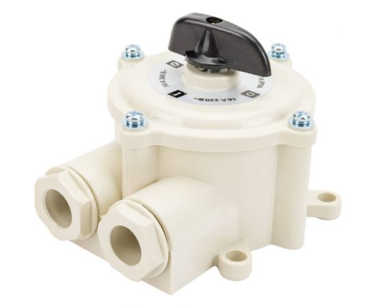 Пакетный выключатель TDM ПВ2-16 2П 16А 220В IP56 SQ0723-0006 – изображение 3