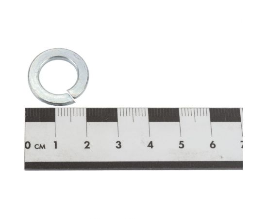 Гроверная шайба МЕТАЛЛСЕРВИС М12, DIN 127, оцинк., 100 шт. 1239348 – изображение 2