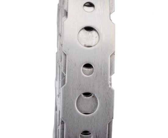 Перфорированная лента VORMANN 16x0,9 мм, 10 м, нержавеющая сталь 011403016 – изображение 2