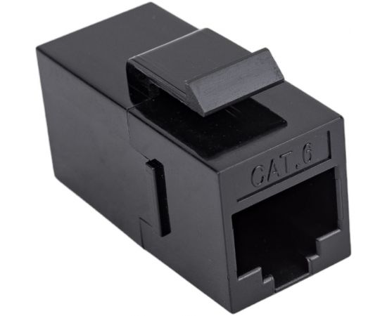 Проходной неэкранированный адаптер формата Keystone Cabeus RJ45-RJ45 (8p8c), категория 6, CA-KJ-8p8c-C6 – изображение 2