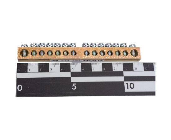 Нулевая шина, 8х12, 14/1 IEK YNN20-14-100 – изображение 2