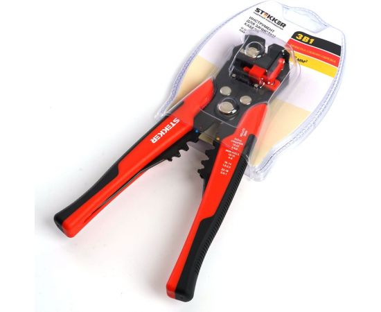 Автоматический многофункциональный инструмент для зачистки кабеля (стриппер) STEKKER wsc-001 0.2-6 мм 39775 – изображение 3