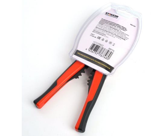 Автоматический многофункциональный инструмент для зачистки кабеля (стриппер) STEKKER wsc-001 0.2-6 мм 39775 – изображение 2