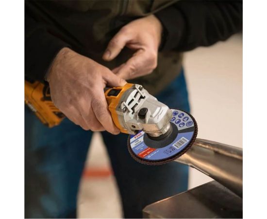 Круг шлифовальный лепестковый (125х22.2 мм, P240, КЛТ2) 61004 МЕГЕОН к0000038841 – изображение 2