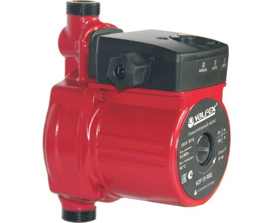 Компактный повысительный насос Valfex VPA 15-90 с гайками RS12/9G 