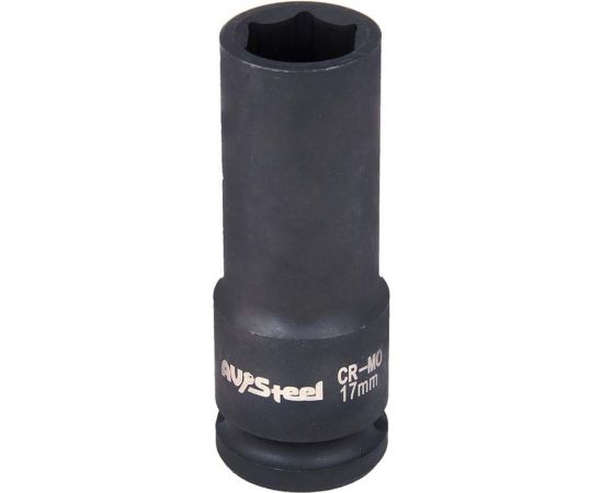 Головка ударная шестигранная удлиненная (17 мм; 1/2DR) AV Steel AV-720117 