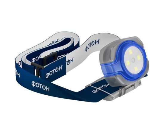 Налобный светодиодный фонарь ФОТОН SH-200, синий 23517 