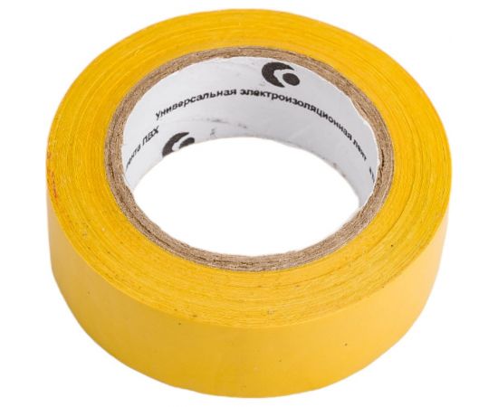 Изолента REDMARK 19 мм х 10 м, цв. желтый RM19Y10 