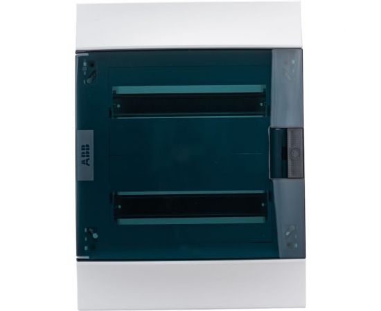 Бокс в нишу ABB mistral41 24 модуля, зеленая прозрачная дверь, c клеммами 1SLM004101A1205 
