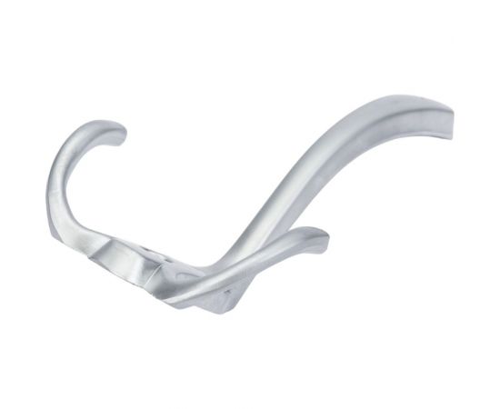 Мебельный крючок KERRON Д67 Ш135 В70, матовый хром KR 0050 SC 