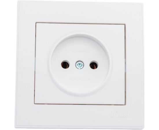 Розетка LEZARD RAIN б/ з керамика белый 703-0202-121 