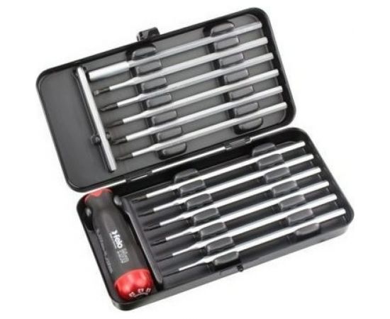 Отвертка c регулировкой крутящего момента Nm 3,0-5,4 с набором насадок 12 шт. в кейсе Felo 10099316 