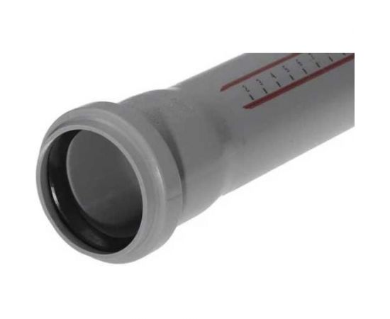 Канализационная труба Ostendorf 125х2000 мм 116060 – изображение 3