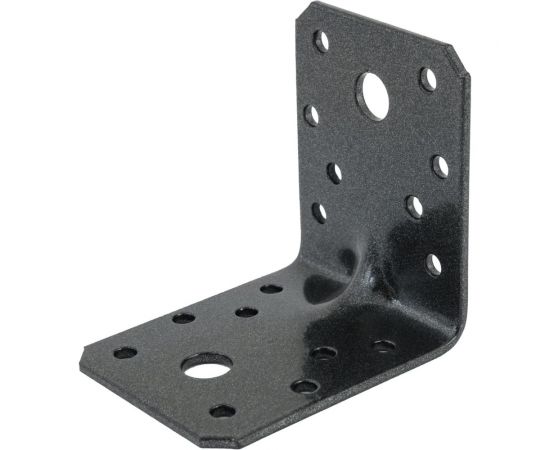 Уголок GAH ALBERTS DURAVIS перфо., усил., 70x70x55x2,5 мм, черный диамант 301866 – изображение 3